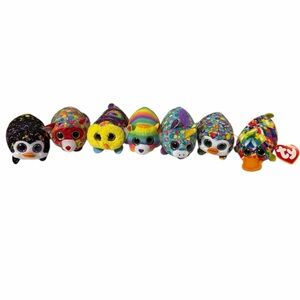 McDonald’s Happy 40th Birthday Happy Meal Toy Teenie Teeny Ty Plush Bundle of 7